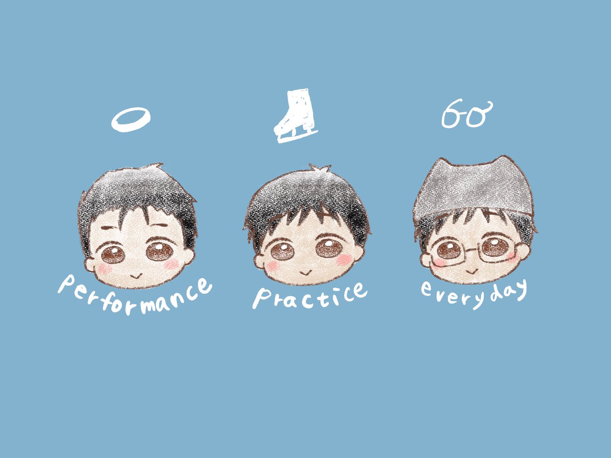 shimakoffff's tweet photo. 勇利くん3段活用 https://t.co/0TR8ZwM9yk