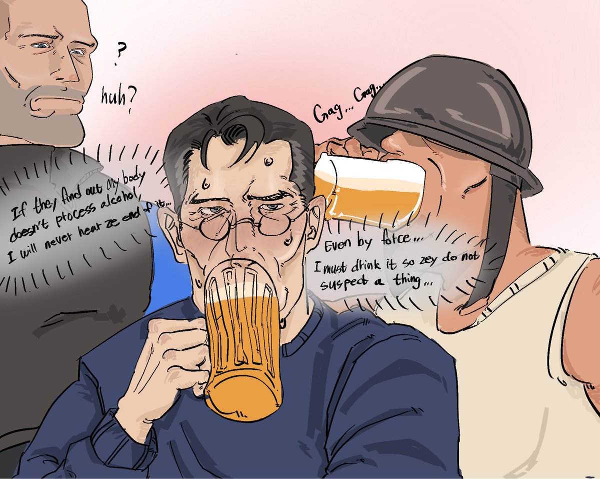 kortos_742's tweet photo. Non-Alcoholic Medic 1/? #tf2 #medic #heavy #soldier https://t.co/2xuKY7DRoU