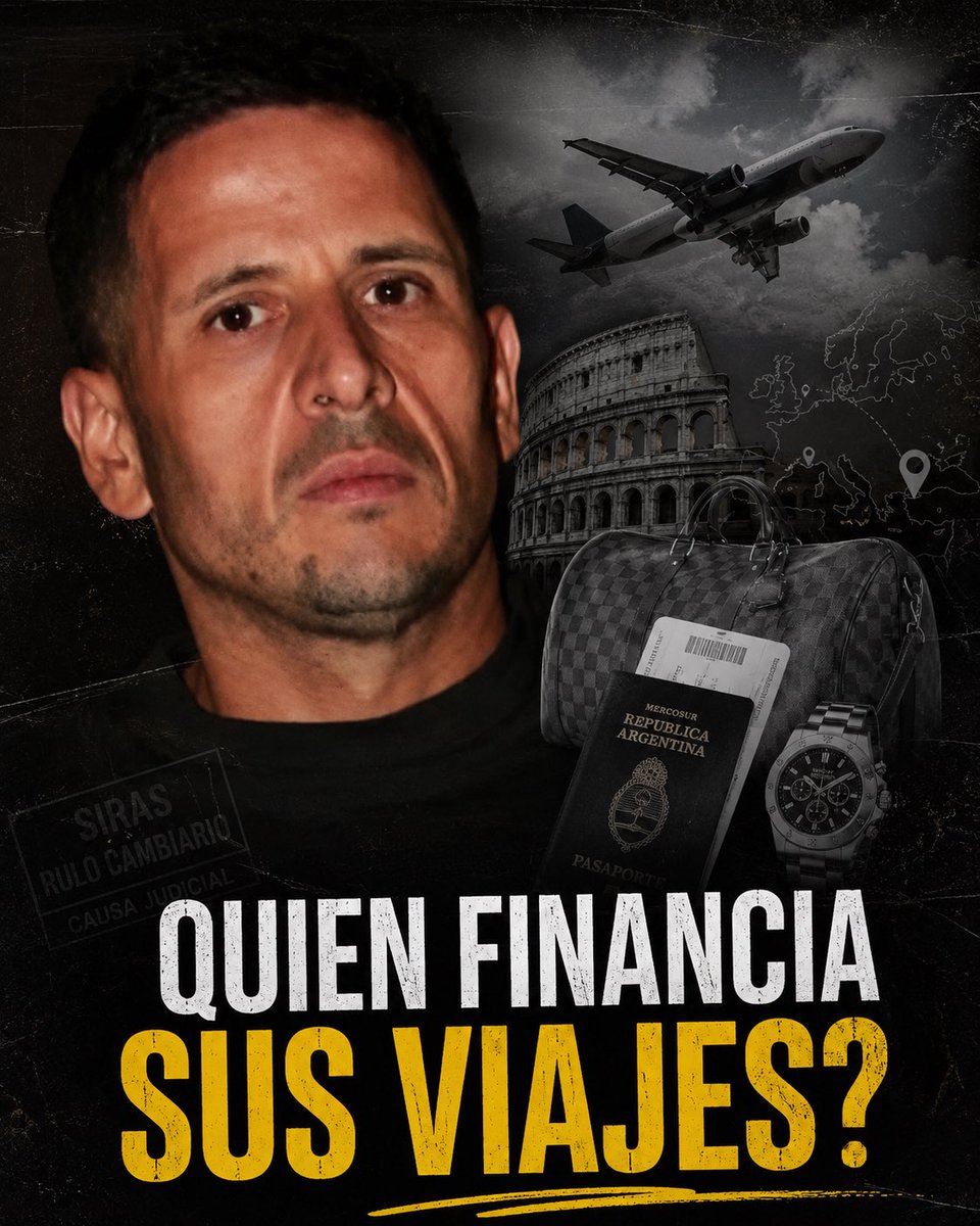 PeteFeInforma's tweet photo. Martín Migueles, investigado por la Justicia argentina en la causa por las maniobras con las SIRA y el llamado “rulo cambiario”, hoy se encuentra de viaje por Europa. Mientras la investigación sigue su curso y millones de argentinos aún esperan que se esclarezcan los hechos, resulta inevitable que muchos se pregunten: ¿cómo financia un estilo de vida tan costoso si existen medidas judiciales sobre su patrimonio? Argentina, un país demasiado generoso. En muchos otros lugares, cuando una causa de esta magnitud aún está en trámite, las restricciones suelen ser mucho más severas. La Justicia tendrá la última palabra, pero las preguntas de la sociedad siguen siendo completamente válidas.  @Tomasdente @Tomidiazcueto @Fran_Casaretto_ @JMilei @PatoBullrich