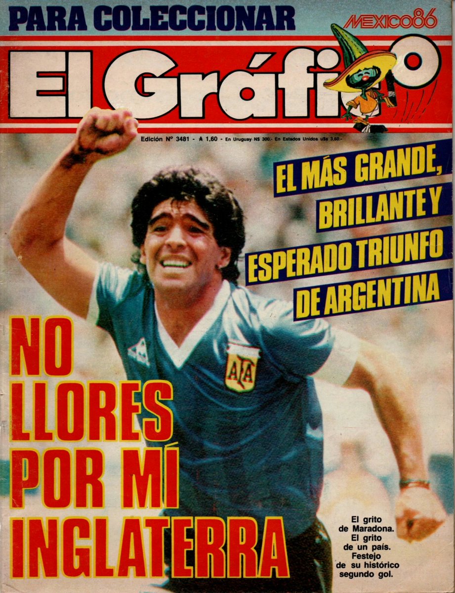 floodatmoret's tweet photo. El editor de tapa de El Gráfico #3481 se había olvidado la coma, uno de los ejemplares más vendidos de la revista y una tapa para la historia. https://t.co/jNkn3AlRwV