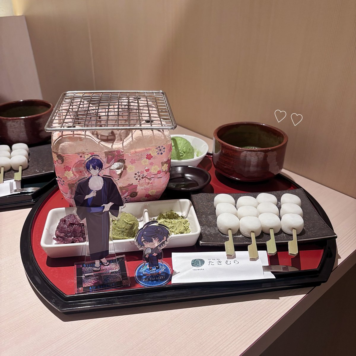 airkn_luv's tweet photo. 和カフェに浴衣エアルくん連れてきた~‼︎
似合いすぎ‼︎抹茶たくさんで美味しかった( ˶ᐢᗜᐢ˶)🍡🍵 https://t.co/Ox29fDjbDz