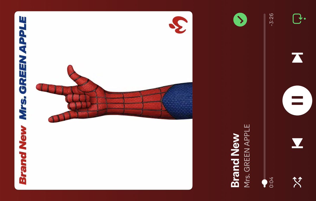 muni_print's tweet photo. Brand New 🍏 🤟🏻🕸
⁡
#MrsGREENAPPLE
#BrandNew 
#ILoveYouの先へ 
#スパイダーマン https://t.co/FLQ5Ber0T7