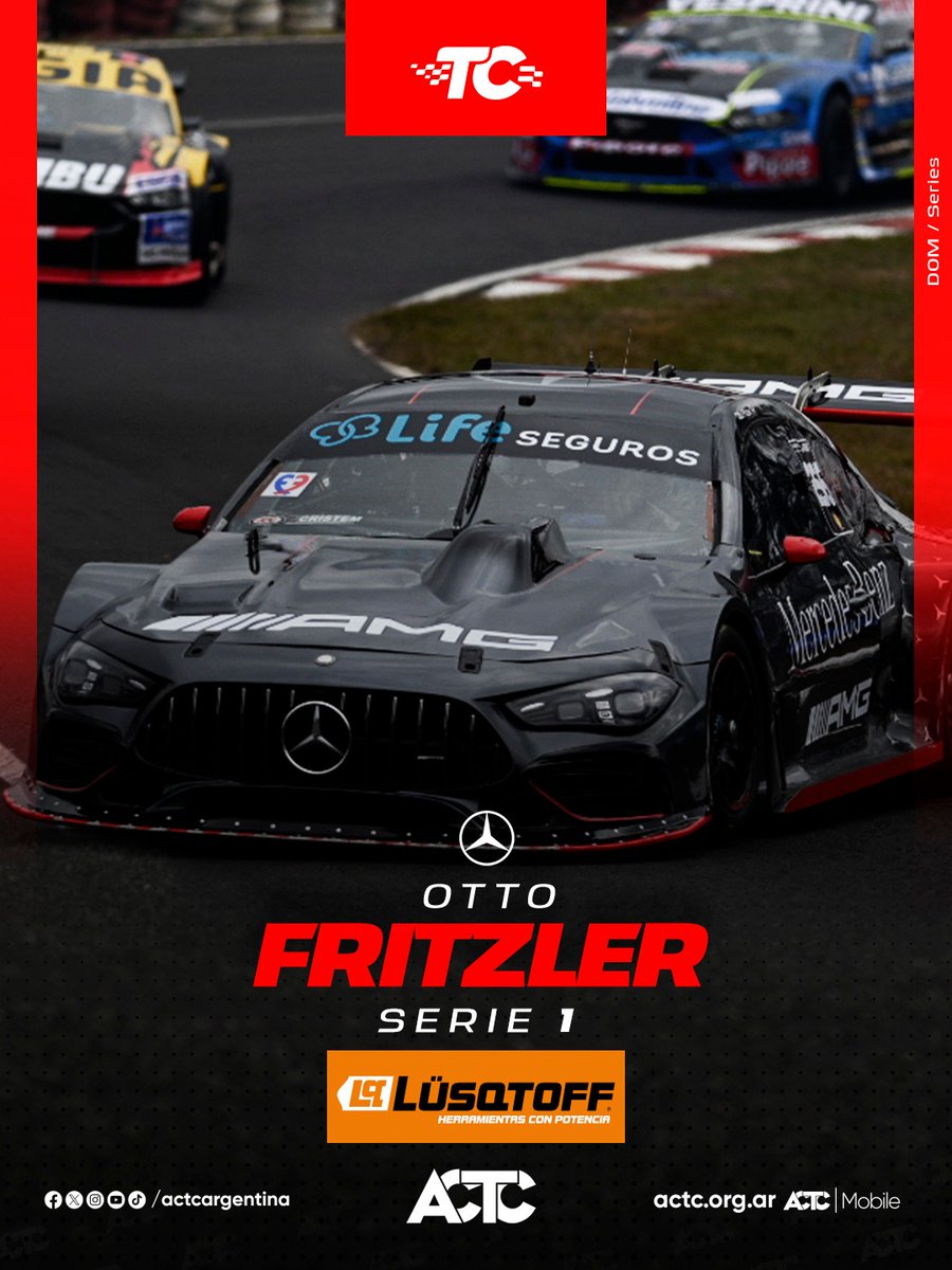 actcargentina's tweet photo. @ottofritzler, @christianaledesma y @nicobonellioficial se quedaron con las series del #TCenPosadas 👏

#ACTC https://t.co/YGFGoHa5Vj