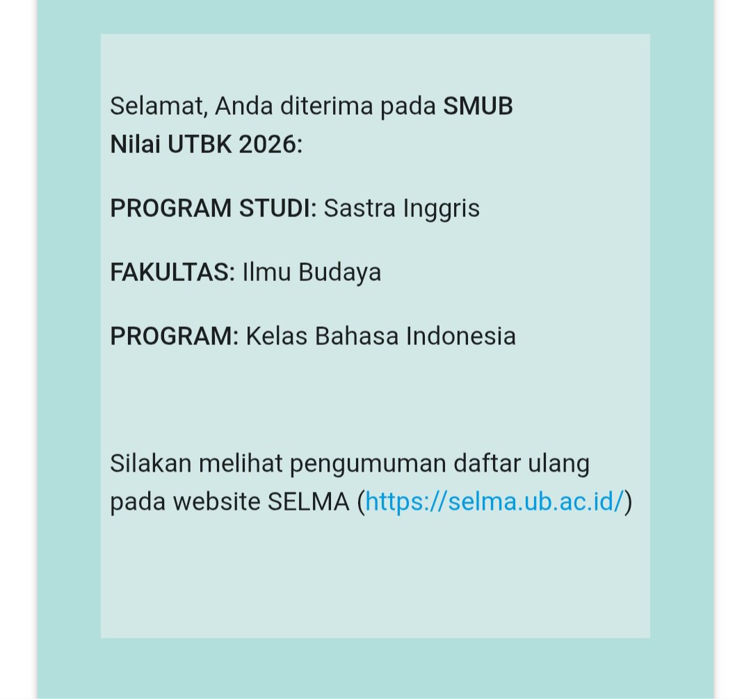 challvyx's tweet photo. PLENNN YANG MASUK SASTRA INGGRIS UB TEMENAN YUK PLIJJJ BUTUH TEMEN BGT ENIHH #mandiriub #moots sasing UB https://t.co/Xm6ZLbLEP4