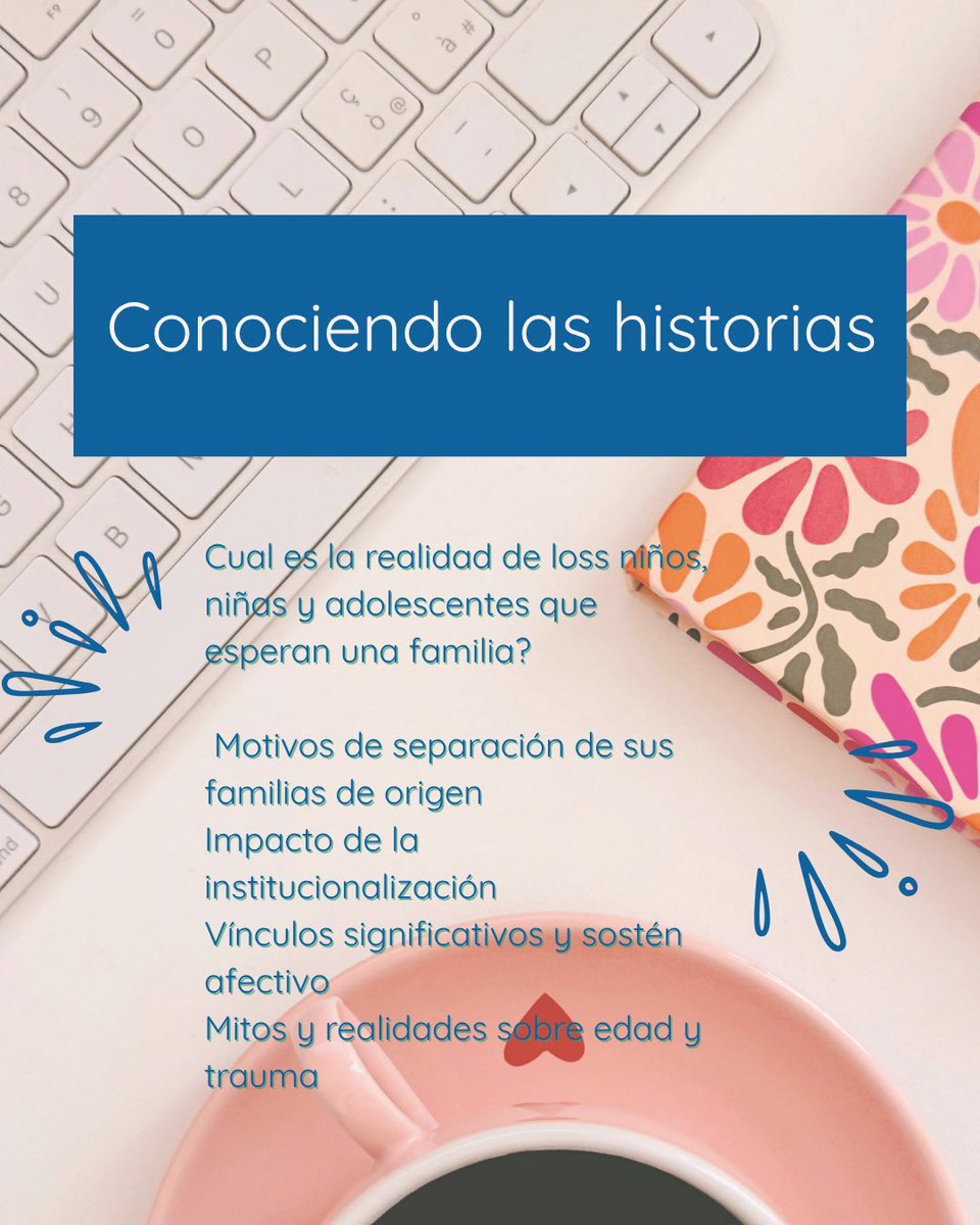 AdopcionNG's tweet photo. Tres encuentros para pensar la adopción desde una mirada profunda y respetuosa.

📅 16/07 · 07/08 · 13/08
🕖 19 hs | Online

Inscripciones:
hola@adopcionng.org.ar https://t.co/vLgspfcuPF