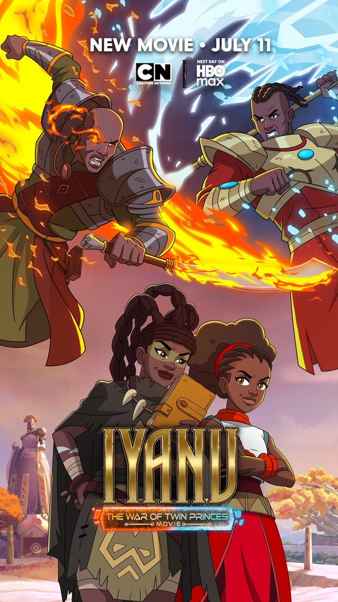 QuidProQuo_MWI's tweet photo. #Iyanu:  The War of Twin Princes is out on #HBOMax

Find out how the People of the Deep came to be.  

#Animation #BlackAnimation #BlackStories https://t.co/aONYZ5063l