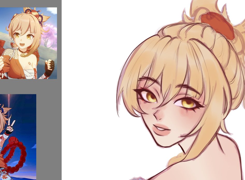 hann__ey's tweet photo. #genshinimpact #fanartㅤㅤㅤㅤ #digitalartㅤ #yoimiya https://t.co/Vh4lpTY8jP