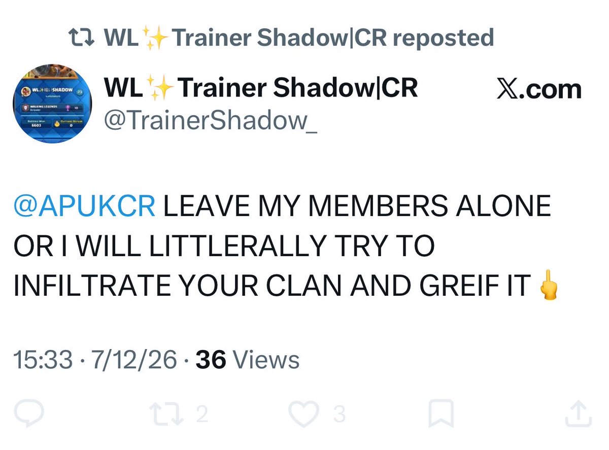 APUK | Clash Royale tweet media
