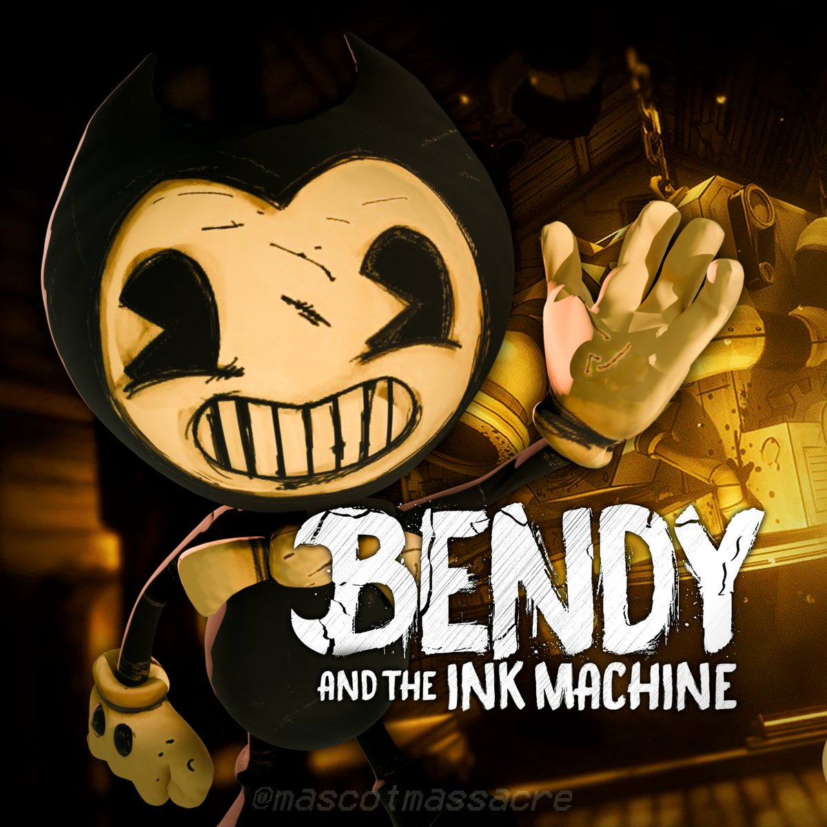 mascotmassacre's tweet photo. 📊 Bendy and the Ink Machine is now the 4th most voted franchise for Dead by Daylight based on votes from the Reddit and X community.

It is currently the most voted mascot horror franchise and could overtake IT to claim the 3rd spot. https://t.co/qcnP2Ce1iA