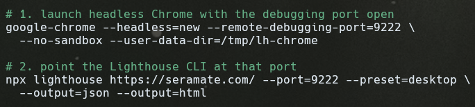 okwinza's tweet photo. The key here was to hook Claude with Lighthouse via headless chrome so it could loop properly and not guessing stuff. https://t.co/2kyeWdhFr7