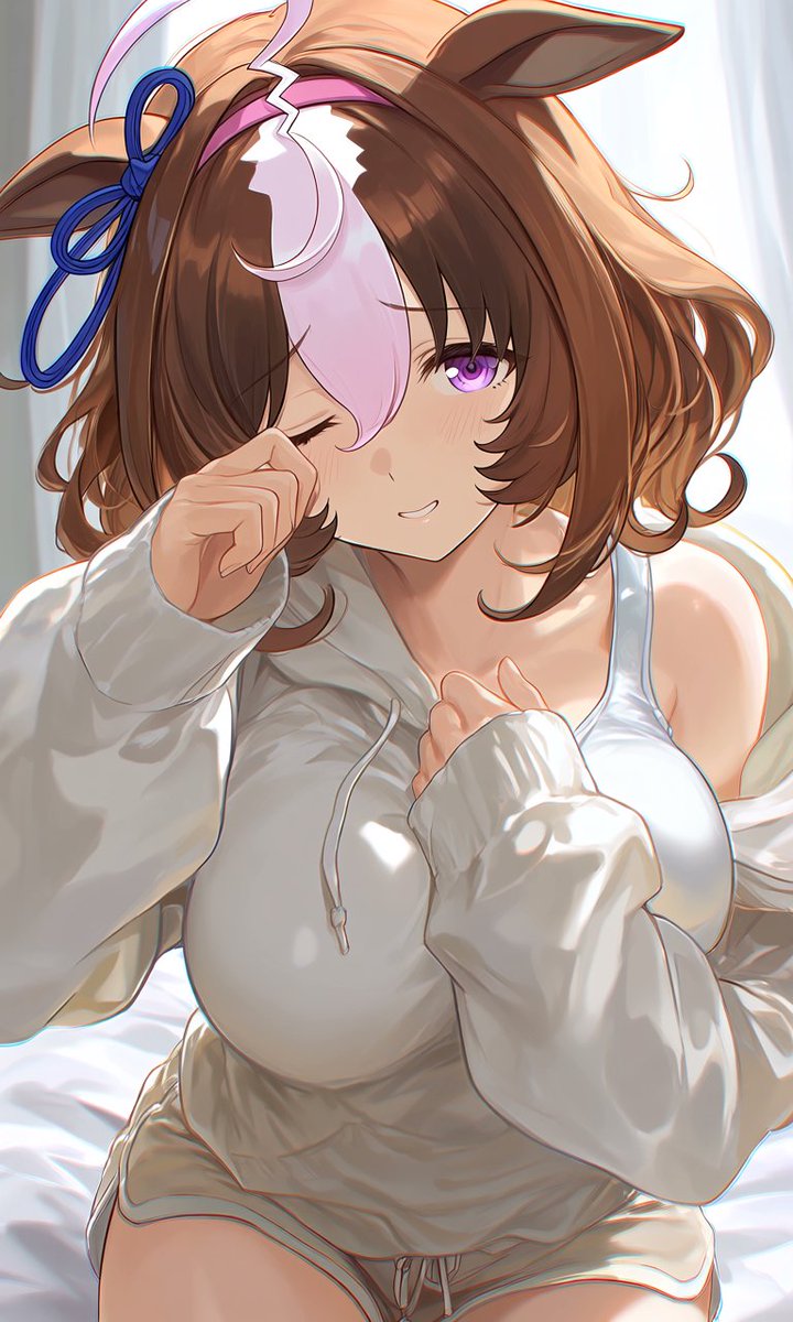 ai_shunchi's tweet photo. 皆さん、おはようございます☀️
今週もかなり暑いですが、無理せず頑張っていきましょう‼️

メイショウドトウ/ウマ娘
sfw illustration https://t.co/7m4nvZ31k6