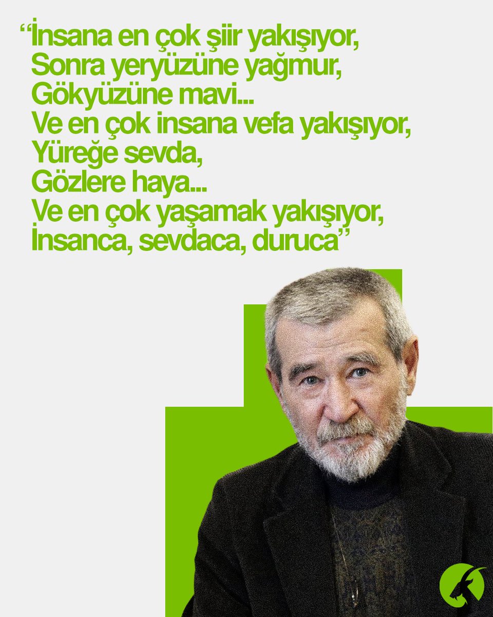 inat_dergi's tweet photo. Şiirleriyle bize eşitliği, özgürlüğü ve mücadeleyi öğreten Ahmet Telli'nin aramızdan ayrılmasının üzüntüsü içerisindeyiz.

Dizeleri direnişlerimizde bize yol göstermeye, umut vermeye devam edecek. https://t.co/9hlfJukiUR