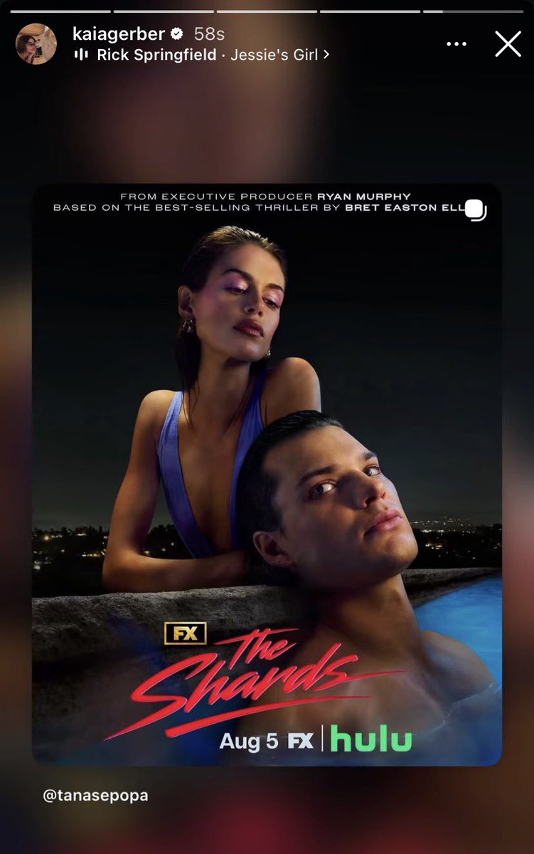 TheShardsNews's tweet photo. New IG story from Kaia Gerber! https://t.co/9T3na2UuY6