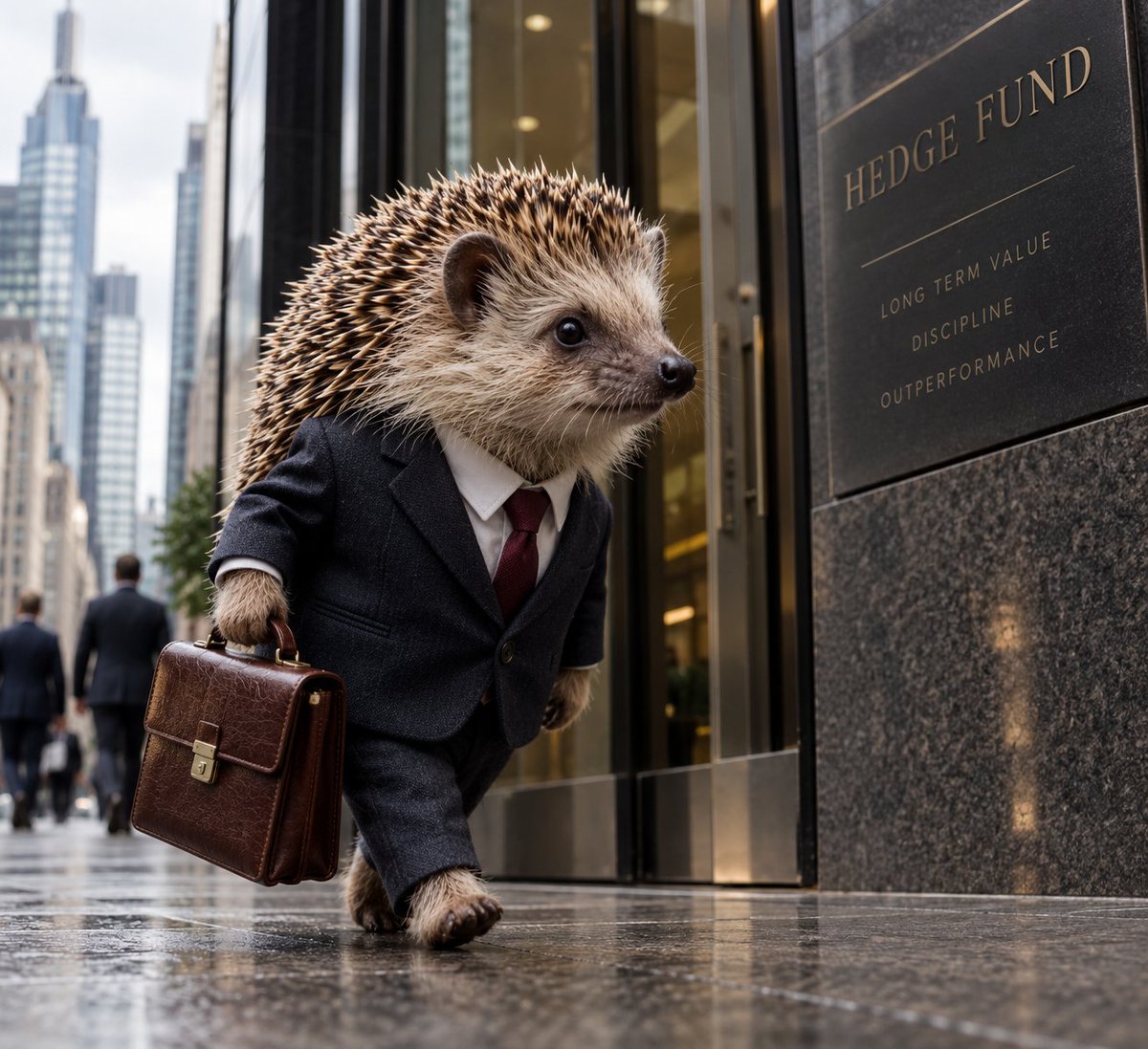 Hedge tweet media