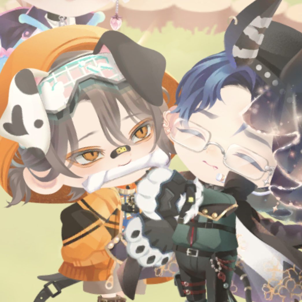r3hmmnff's tweet photo. 定期（？）撮影会🐶😼

①かまちょ兄🐶「兄さんちょっと離れてッ८ ˃ᜊ˂  ა💦」
②おせんしてぃぶな男、🟦（別名：ウキウキぱっくんちょTime）
③ｽﾘｽﾘ💕「……（照）」
④わんにゃんぷろぽぉず🌹 https://t.co/3icIFjEp3C