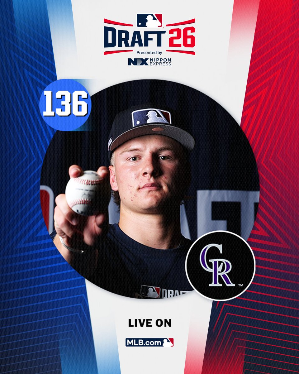 MLBDraft's tweet photo. With their 5th-round pick (No. 136 overall), the @Rockies select Battle (MO) right-handed pitcher Tyler Putnam, No. 139 on the Top 250 Draft prospects list.

Watch live: https://t.co/h080jbn5Dp https://t.co/eySkzBKoG9