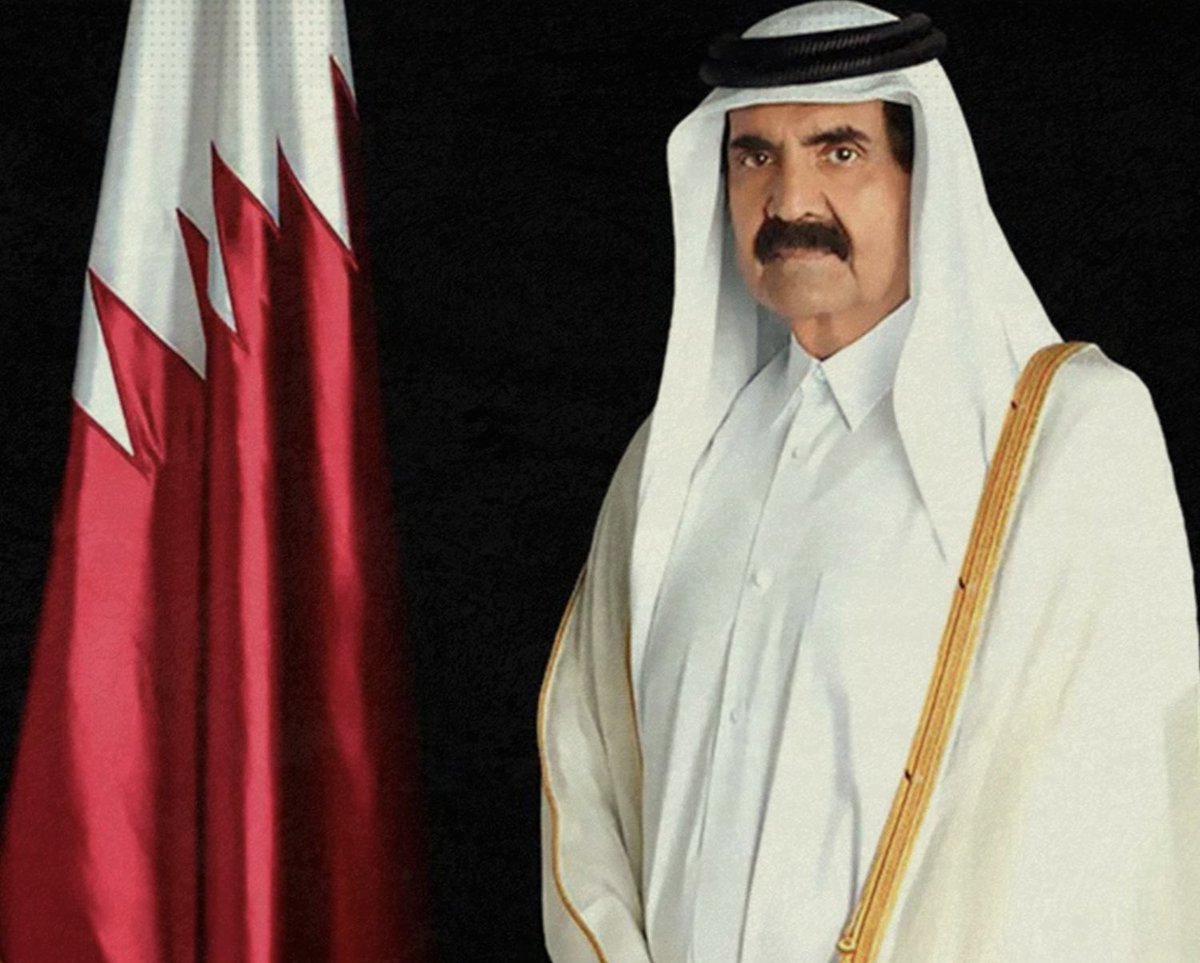 lbnayesh1's tweet photo. رحم الله صاحب السمو الأميرالشيخ حمد بن خليفة آل ثاني، باني نهضة قطر الحديثة، وغفر له وأسكنه فسيح جناته. https://t.co/IjRKMIyzCQ