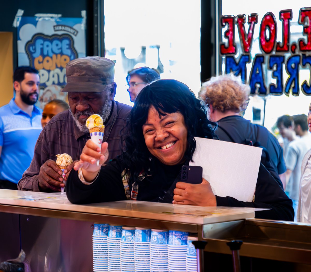 PSQDistrict's tweet photo. I scream, you scream, we all scream Happy National Ice Cream Month!๐จ๐ฆ
Cool off all month long in the #psqdistrict with Ben & Jerry's ice cream. Need help deciding what flavor to get? Check out our dining guide at the link in our bio! #dtcle #NationalIceCreamMonth #BenandJerrys https://t.co/bzbocJP3hK