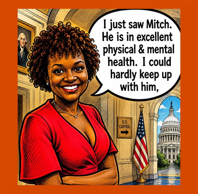 RYboating's tweet photo. We hadn't seen Mitch speak in a long time.

The last few times he did speak, he froze and couldn't find his train of thought.

Yet now they say he is lucid and conversing about all kinds of subjects- but only after weeks of silence on his condition.

Do they not realize how confusing this is to us?🤔