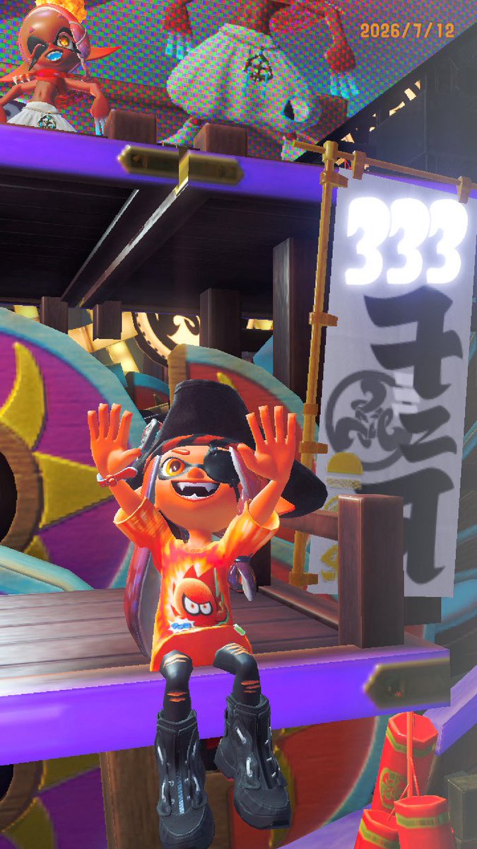 what_is_sun's tweet photo. もぎ取ってきた！ 
#Splatoon3 https://t.co/wp5j5L3NXt