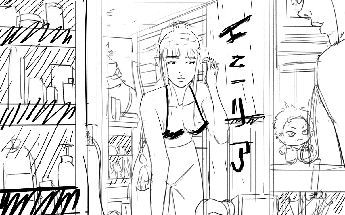 fuluoq's tweet photo. WIP probably an art series, something like re-starting life in a different universe type sh https://t.co/GnCSEcLWvR