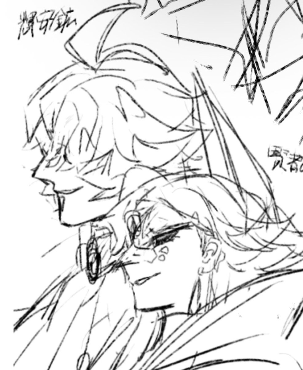 amai0506's tweet photo. 今日描いてたやつ https://t.co/ZXFYoPzYCa