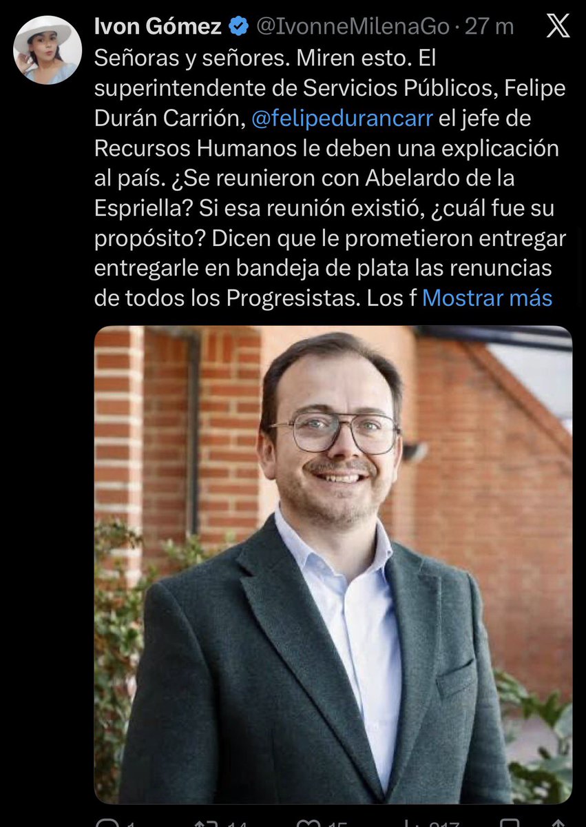 felipedurancarr's tweet photo. No entiendo de qué se trata esta estrategia coordinada en mi contra y qué intereses tengan. Les exijo que me digan de dónde sacan esa desinformación. No pueden simplemente acabar con el buen nombre de una persona así no más. Den la cara y díganme de dónde sacan eso. Los están utilizando. En mi vida me reuniría con una persona como De La Espriella, llevo más de 20 años luchando en la izquierda y por la causa progresista. Espero respuestas de ustedes. @FisicoImpuro @derlilopeza @iLordPetrosky @AdrianaRuizH @DonIzquierdo_ @IvonneMilenaGo @MissPoirot07