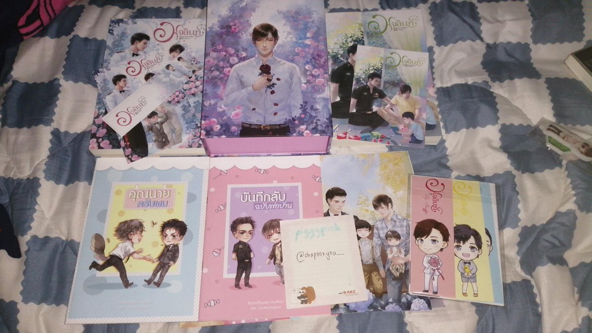 chapooxyou_'s tweet photo. ส่งต่อค้าบบ
1. มุจลินท์ 650.- รส.
สนใจDMได้เลย😍DMแล้วแจ้งด้วยนะคะ
#ส่งต่อนิยายมือสอง 
#มุจลินท์
#ส่งต่อboxset
#นิยายมือสอง
#ขายนิยายมือสอง #นิยายมือสองสภาพดี https://t.co/xSjY4MgAb1
