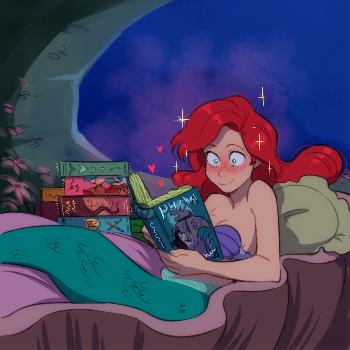 Ripushko_Arts's tweet photo. While I'm at it, recommend some interesting books to me. 
Horror books. 
I'll soon finish King's "Under the Dome" and would like to try other authors with a similar vibe. ^^

And also share what your favorite genre is. https://t.co/O6Zeu549q8