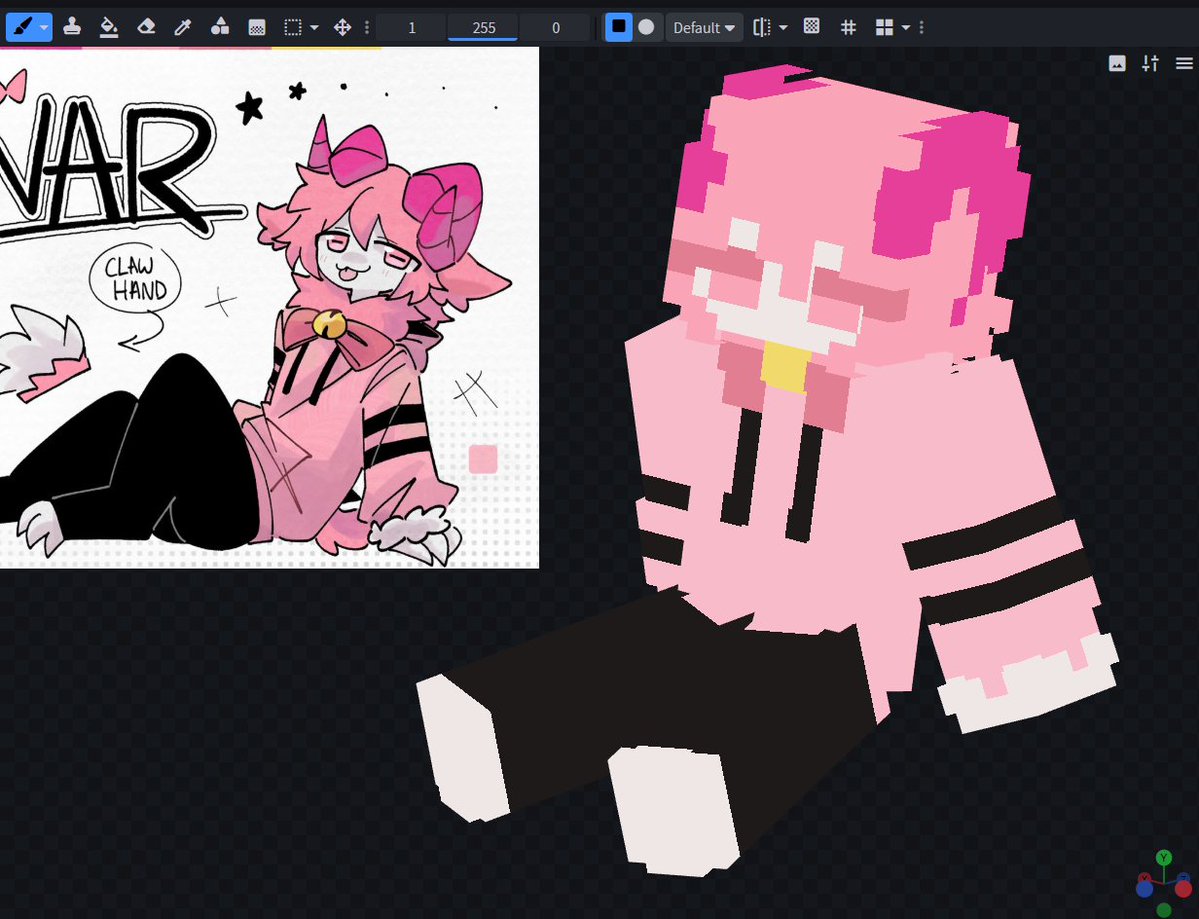 🌿Lilika | Minecraft Skin Commissions | tweet media