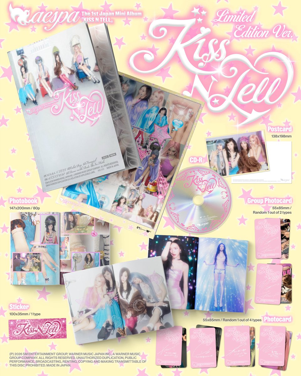 yunjincaptorr's tweet photo. CEG INTER AESPA KISS N TELL

limited ver: R$170
poster ver.: R$ 100
kiss n tell ver.: R$90

prazo de pagamento: 20/07
+1300 feedbacks em yunjincaptor ig https://t.co/txB8CW4Lch