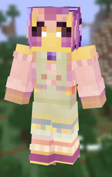 5Personalitys's tweet photo. I was bored once more so its Dahlias turn to become a #minecraft skin
#SunAndMoonShow #SAMS #TSAMS #TheSunAndMoonShow https://t.co/tz0CRN4qBh