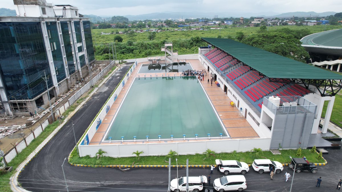 BharatTechIND's tweet photo. 🚨 Assam's Amingaon Integrated Sports Complex to Feature Cricket Stadium, Indoor Arena, Swimming Pool and Players' Hostel. https://t.co/0nzpr4Kyi9