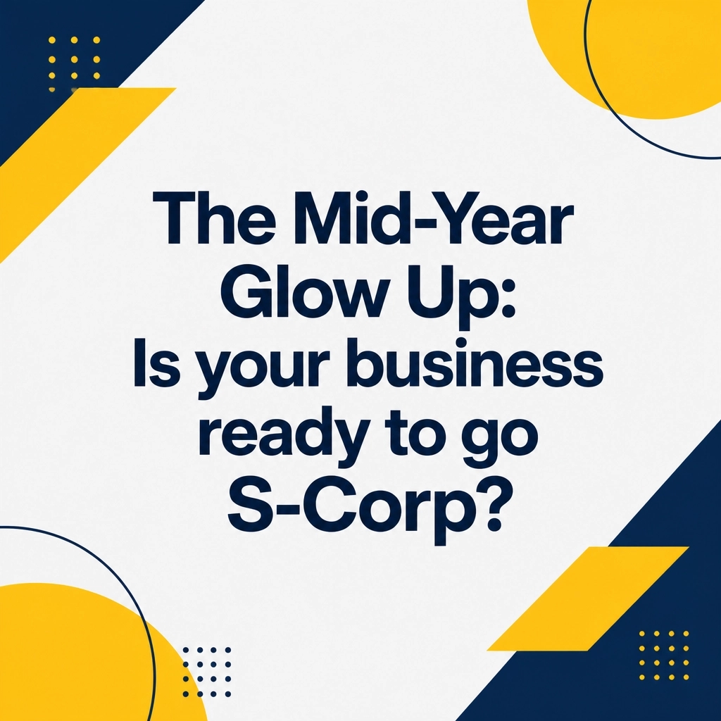LunaSiAcc's tweet photo. Mid-Year Glow Up: Still on a Schedule C? If your business is netting over $60k, you are likely overpaying in self-employment taxes. Transitioning to an S-Corp mid-year can save you thousands. Keep more of what you earn.

#SCorp #TaxSavings #SmallBusiness #LunaSi https://t.co/aS4y7EarnY
