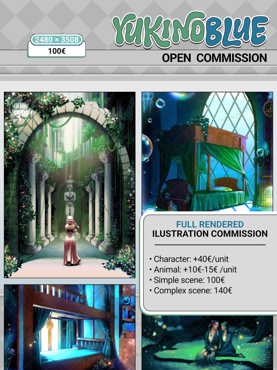 YukinoBlue #CommsOpen tweet media