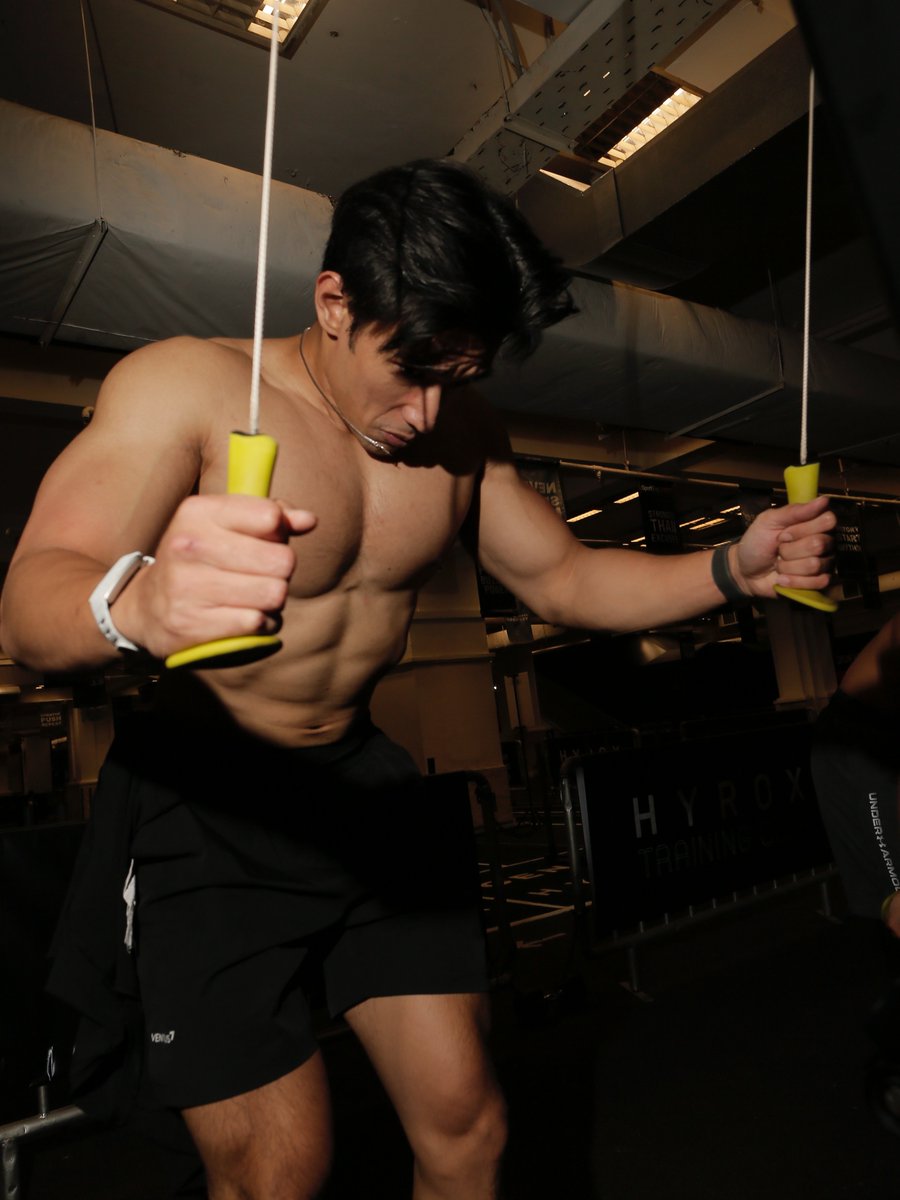 mrvvip's tweet photo. Jati Kusumo shirtless on Hyrox sesh. #modelwatch https://t.co/gynnjiPfHC