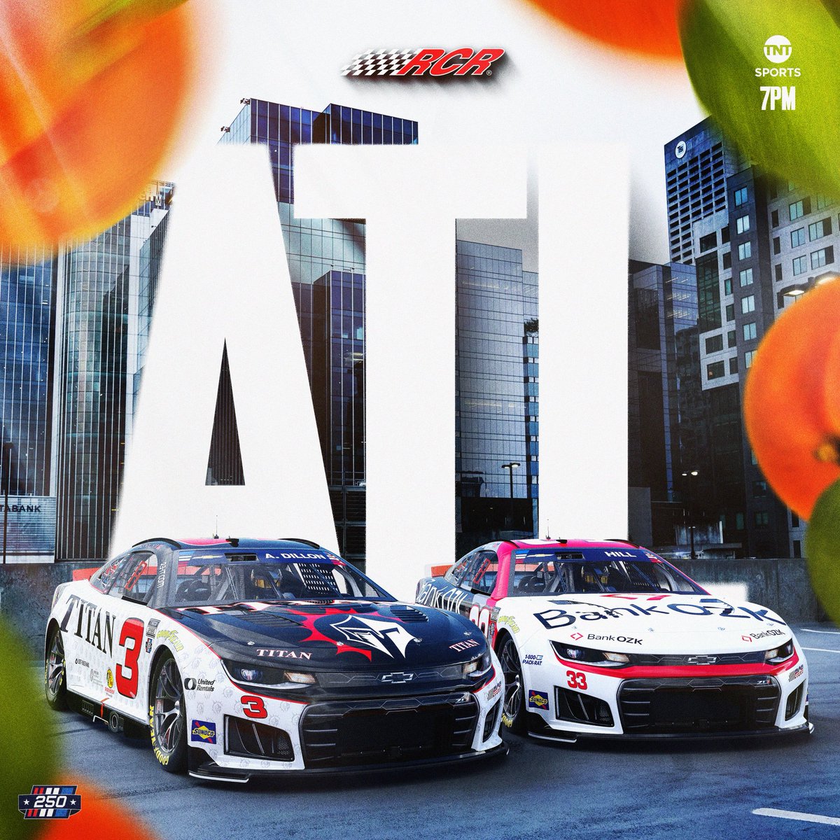 RCRracing's tweet photo. It’s race day here at Atlanta. 🏁

@BankOZK | @TitanOutreach https://t.co/NqIRsx2LyS