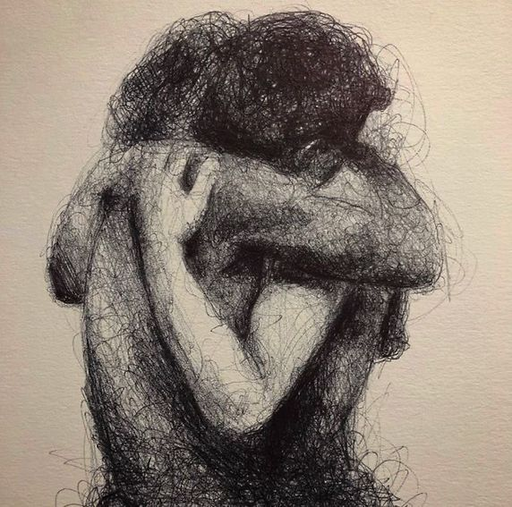 Nightbloomc's tweet photo. "Two chaotic worlds finding their perfect peace in one embrace." https://t.co/nDGiODYYRn
