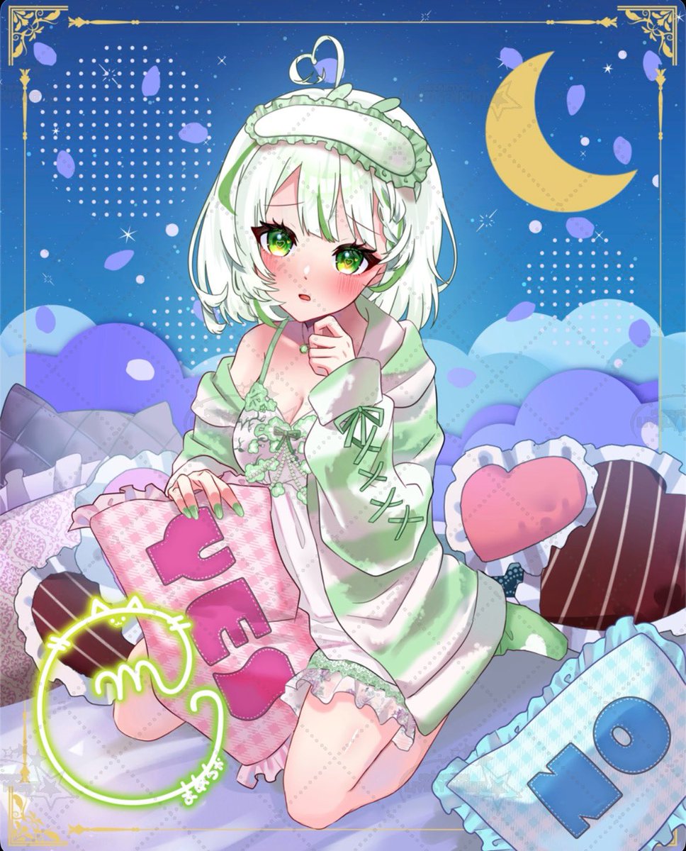 ma_cha_sweets's tweet photo. @0 LivelyNight運営兼1期生の人妻ライバーまぁちゃです🍵💚
家事の合間の息抜き配信や旦那が寝たあとに内緒💚の小声配信をしてたりします( ˶’ᵕ’˶ )💓

   ✦・┈┈┈┈┈┈┈┈ ・✦
            君の前では…
    ただの女の子でいたいな…
      ………だめかな…？💫
   ✦・┈┈┈┈┈┈┈┈ ・✦ https://t.co/w4SzyZTxOt
