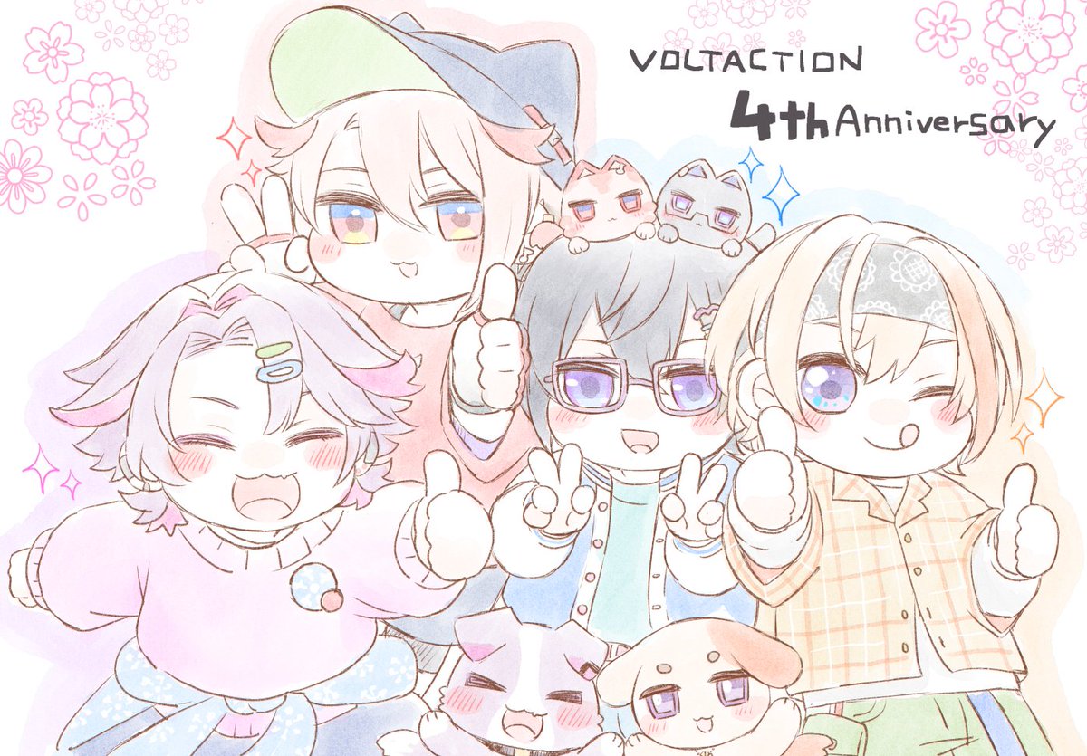 tyonn1221's tweet photo. #VOLTACTION4周年 #ヴォルタ4周年 #VOLTA展
４周年おめでとうございます💐✨ https://t.co/YGaXbd3W5C