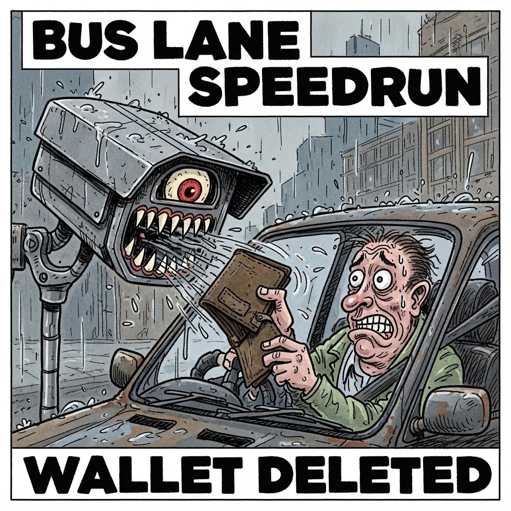 Inside_Brum's tweet photo. 🚨 BREAKING: Famous Birmingham road where new bus lane cameras catching thousands of drivers 

If you’re driving down this stretch, you’re basically donating to the council’s pension fund. Thousands fined in record time. Watch your mirrors. #Birmingham #TransportChaos https://t.co/oPCRZuK96B