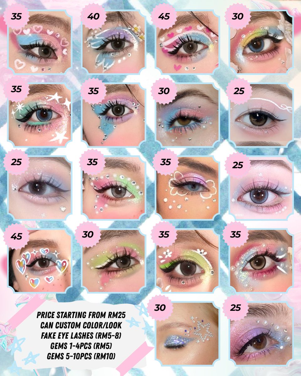 itzmeaisha_'s tweet photo. CONCERT MAKEUP SERVICES : MITSKI IN MALAYSIA

Price starting from RM25 and above

Our services:
🍓Eye Makeup
🍓Full Face Makeup

DM US TO BOOK YOUR SLOT
Kindly read our T&amp;C Before making any appointment 

#MITSKIinKL #MITSKIinMY #MITSKI https://t.co/8E8vkYSYDe