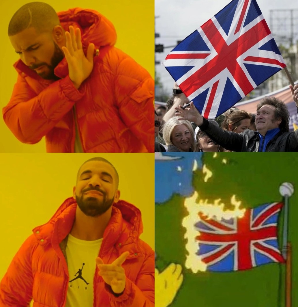 RiveraCanga's tweet photo. Así o más claro? 🇬🇧🔥
Fuera ingleses de Malvinas https://t.co/tXuQCD7Oig
