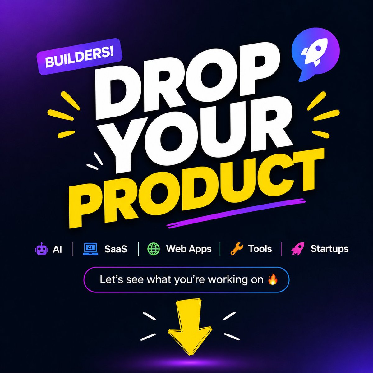 omarfarukuiux's tweet photo. 🚀 Builders, let’s connect
What are you creating?

AI • SaaS • Automation • Dev Tools • Web Apps • Startups....
#productdesigner #product #designer #hiring
Show us your product 👇 https://t.co/Driutyic50
