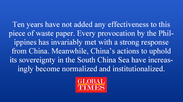 Global Times tweet media