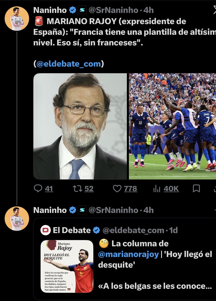 Edanhera333's tweet photo. @BlxckNews Tambien Los españoles y lloran por racismo😂😂😂😂NEGREIRAboys son tan predecibles https://t.co/pTDCEck2id