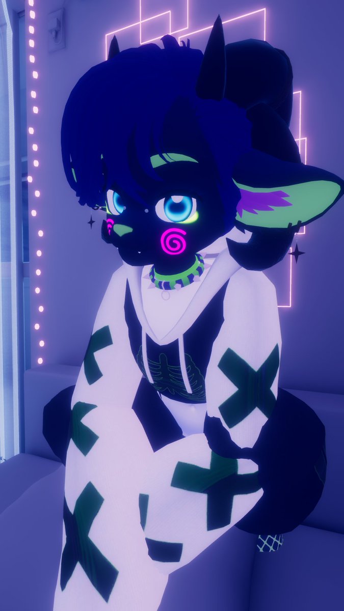 CMBKaunan's tweet photo. A VRC recolor i made for a friend! currently looking for people interested in commissioning #furryㅤㅤㅤ https://t.co/xrFXFdWNTu