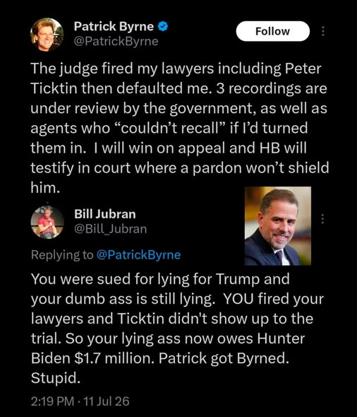 JamesTate121's tweet photo. Pay up Patrick! https://t.co/fH35BkBGkJ