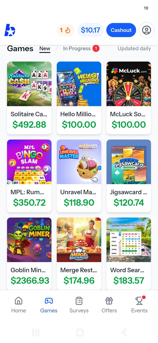 InnerRelaxing's tweet photo. Get paid to play games and take surveys.  Minimum cashout is at $10. Paypal, venmo, amazon and more! 

https://t.co/pL0NXAdXcp https://t.co/lSDvo0GwM0