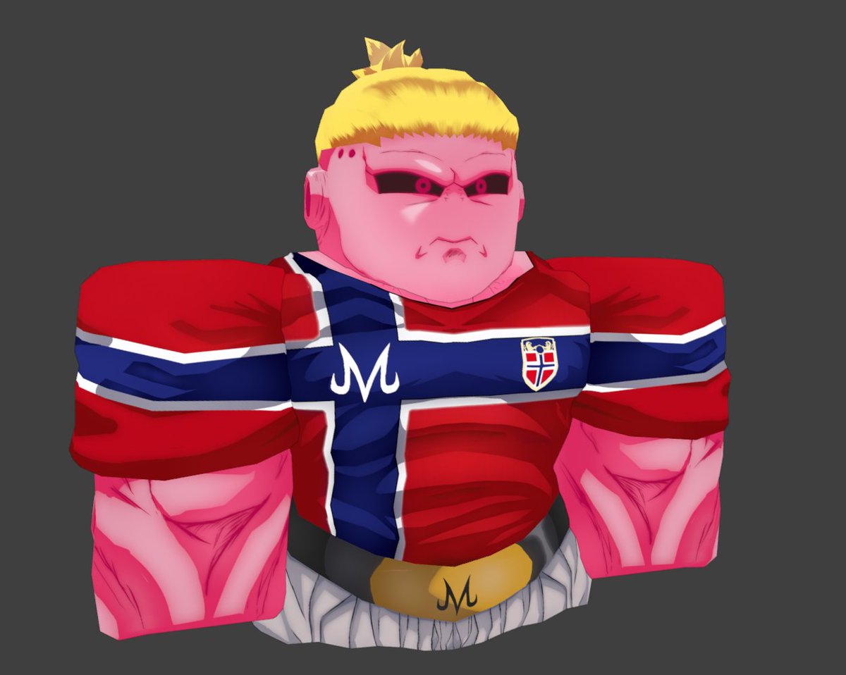JSand910's tweet photo. #robloxart #roblox #robloxdev #dragonball #football ⚽ 
haaland buu ugc https://t.co/Ygwnj4IJvJ